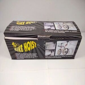 Bike Hoist Lift Ceiling Mounted Storage Garage Hanger Pulley Rack New Unused